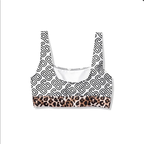 VS PINK Polka Dot Lightly Lined Sports Bra - Picture 7 of 7